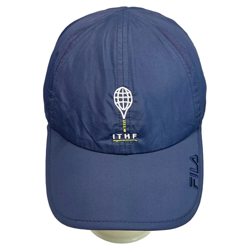 Fila‎ ITHF International Tennis Hall of Fame Navy Blue Performance Cap NWOT